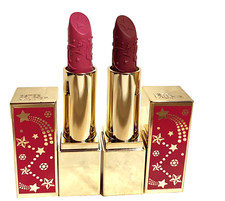 2 x ESTEE LAUDER Limited Edition Lipstick - Saturn Reign  Celestial Nude New