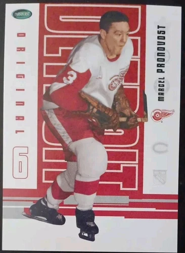 2003 - 2004 Parkhurst Marcel Pronovost Original Six Detroit #51 Hockey Card