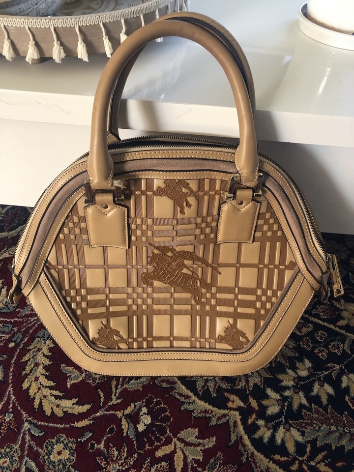 burberry tote bag-vintage In Very Good Condition