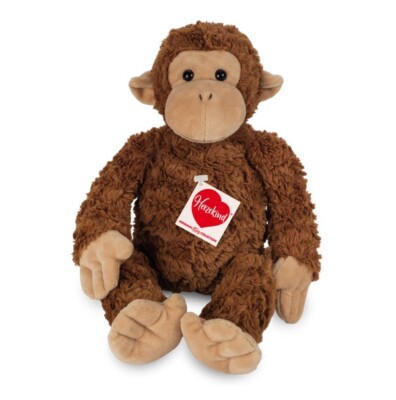 Teddy Hermann 93902 - Äffchen Yoyo, Plüschtier, 39 cm, sitzend, braun kaufen