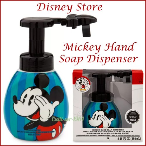 Disney Store Mickey Mouse Hand Soap Dispenser NEW Citrus Scented Foam Soap 250ml - Picture 13 of 24