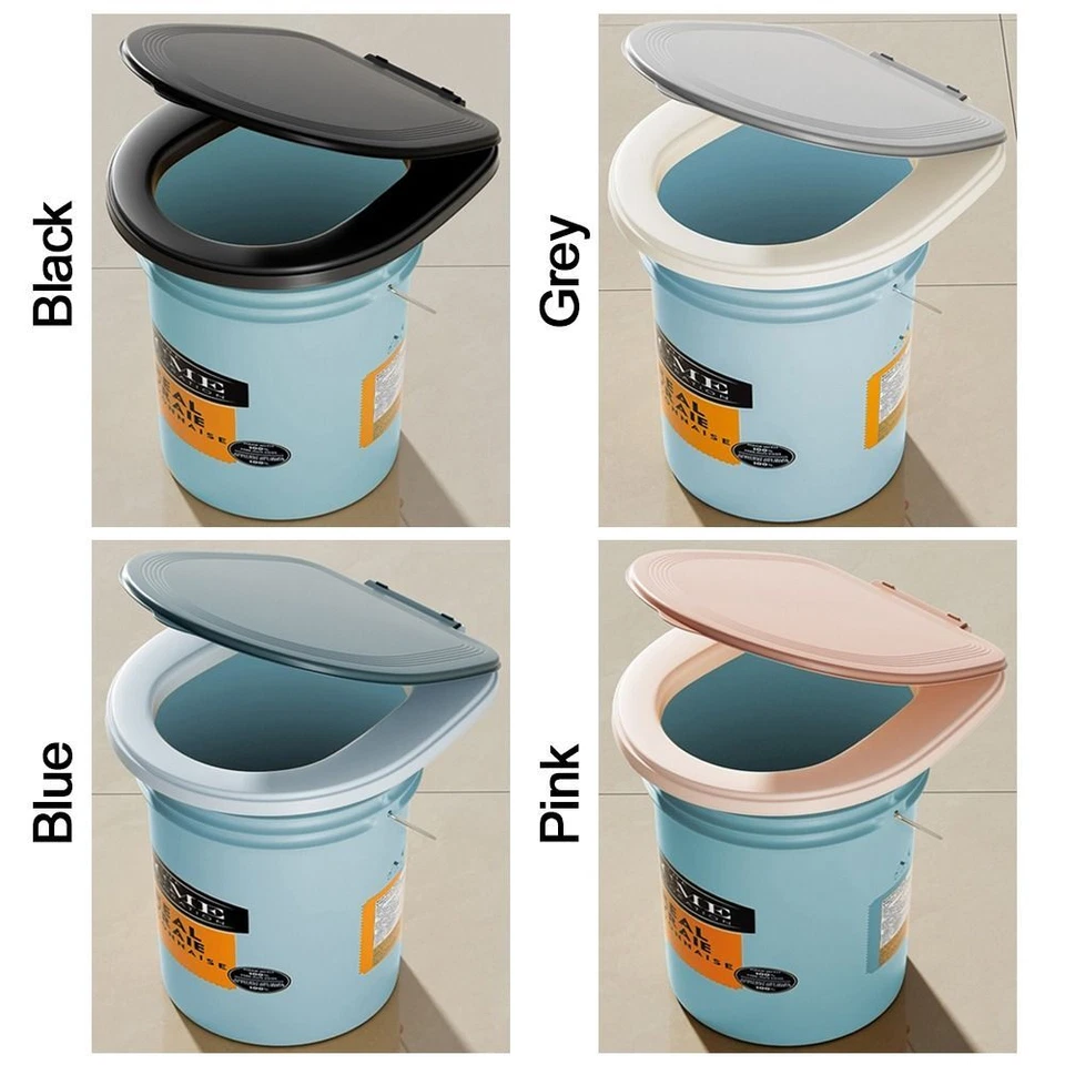 Removable Toilet Seat Lid Camping Bucket Seats Home Outdoor Accessory - image 3 of 4