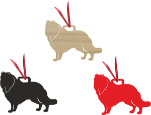 rough collie ornaments