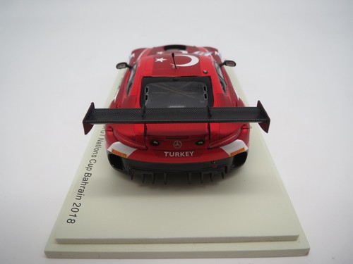 SPARK S6300 Mercedes AMG GT3 (Yoluc/Güven) "2019" Winner Cup Bahrein 1:43 EMBALAJE ORIGINAL - Imagen 4 de 12
