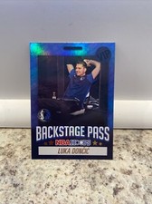 2021 Backstage Pass Luka Doncic Blue Holo Foil 