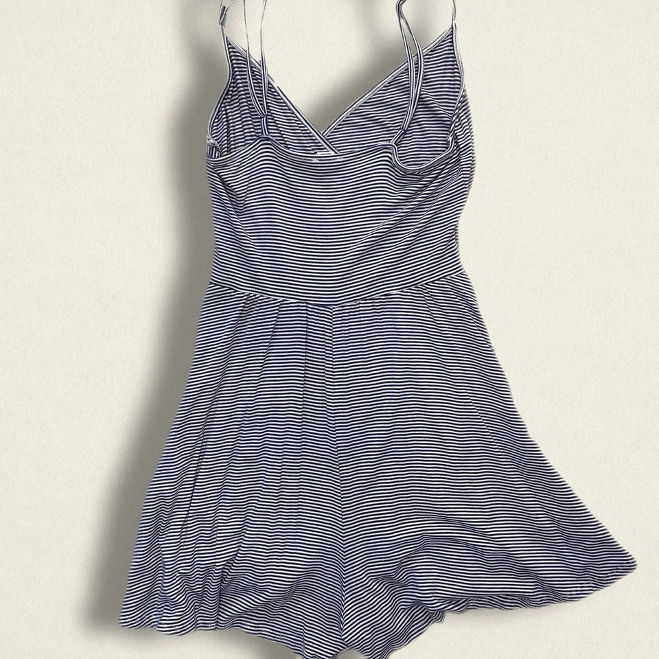 Комбинезон гаражный темно-синий и белый в полоску - размер XS - Изображение 3 из 4