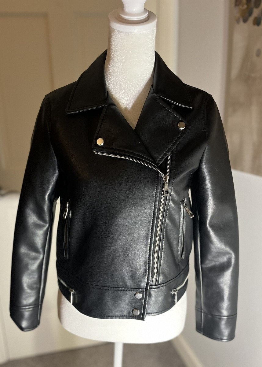 ZARA  kids ブラックレザーライダースジャケット s-l400.jpg