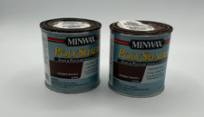 Lot of 2 Minwax Polyshades Antique Walnut Stain  Polyurethane Gloss 8 oz