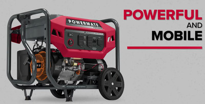 Powermate PM9400E - 7500 Watt Electric Start Portable Generator 49ST/CSA