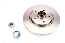 1X Bremsscheibe TRW DF6043BS RENAULT KANGOO BE BOP (KW0/1_) 1.6 2009-2012