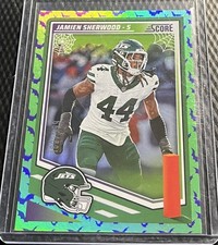 2025 Score-A-Treat Jamien Sherwood Jets 162/399 Green & Purple Bats #144