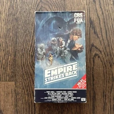 Star Wars: The Empire Strikes Back VHS 1984 CBS Fox Red Label Hi-Fi Tested