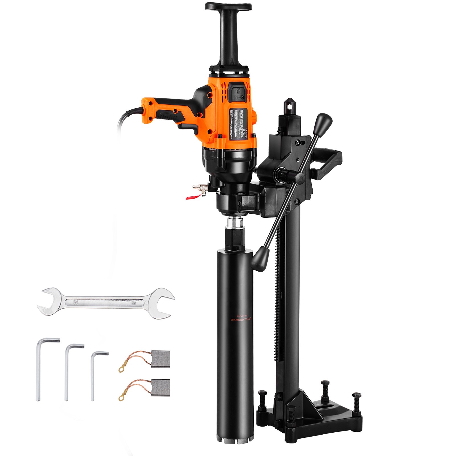 Uimoso 2000W Handheld Core Drill Rig with 0.8-6.3in Drilling Capacity