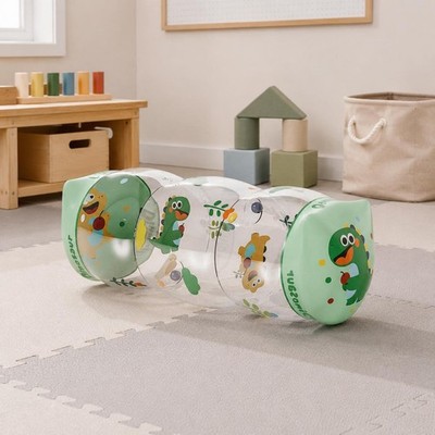 Baby Krabbelrolle Glocke innen aufblasbar Babyrolle Frühes Lernen