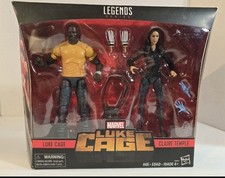 MARVEL LEGENDS LUKE CAGE CLAIRE TEMPLE 2 PACK DISNEY ROSARIO DAWSON MCU SEALED