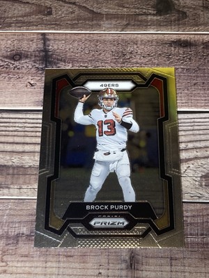 San Francisco 49ERS BROCK PURDY #266 2023 PANINI PRIZM Football Card