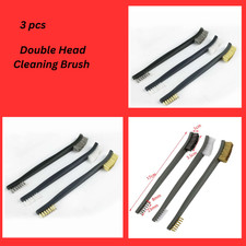 Thin Cleaning Brushes Stiff Small Double-headed