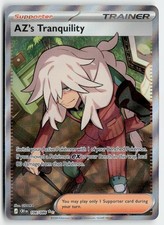 AZ'S TRANQUILITY 106/086 ULTRA RARE CHAOS RISING POKEMON HOLO NEAR MINT