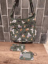 Vera Bradley   3-pc Set DOG PARK Trio Zip Hipster, Zip ID Case, Wristlet V643