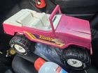 Tonka 49250 Pink White Black Vintage Truck Pressed Steel Plastic Toy Vehicle