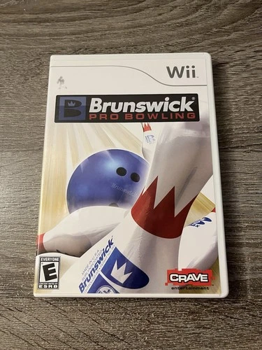 Brunswick Pro Bowling (Nintendo Wii, 2007) Complete Cib Tested!