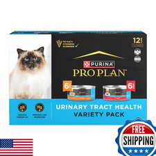 Purina Pro Plan Urinary Tract Wet Cat Food Variety Pack - Beef  Chicken