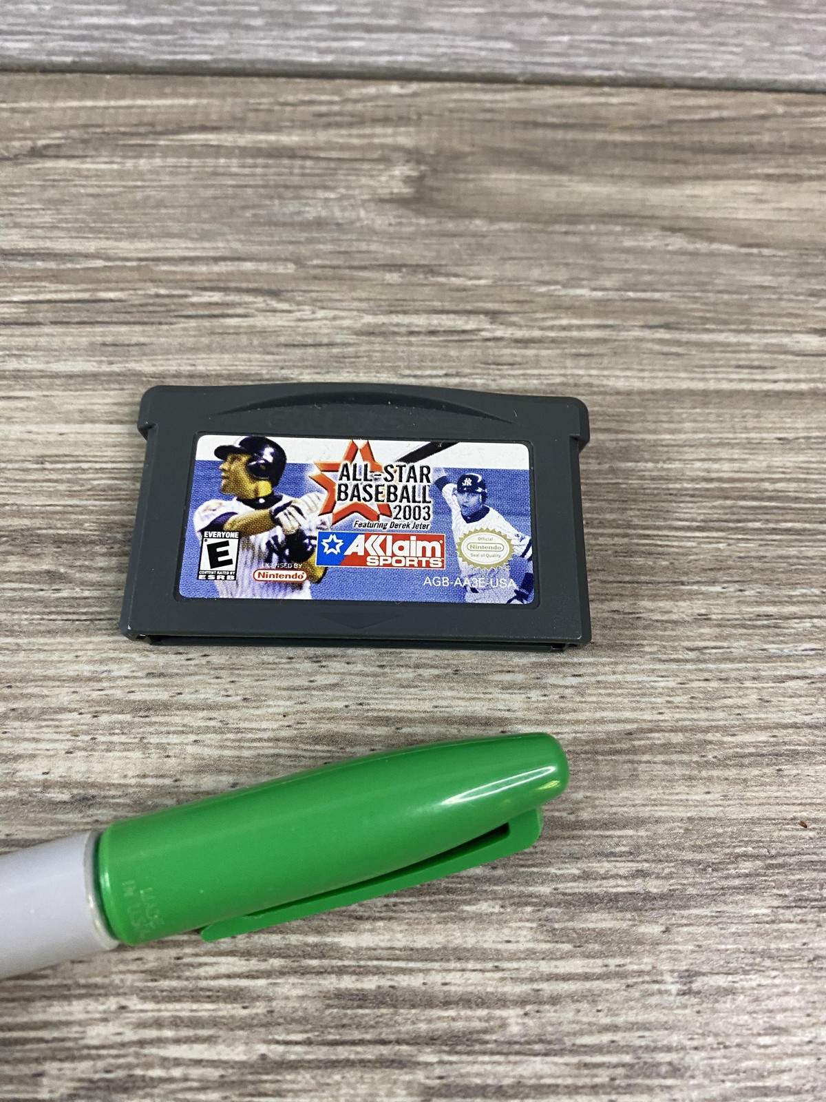 Vintage All-Star Baseball 2003 Game Boy Advance GBA Video Game Cartridge Japan