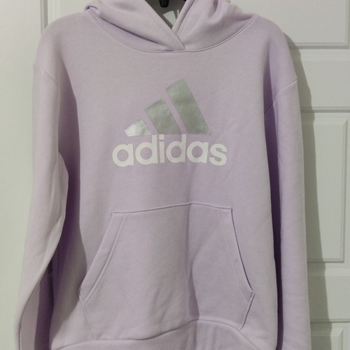 Sudadera con Capucha Adidas Gráfica Polar Talla M (10-12) para Niña Nueva con Etiquetas - Imagen 2 de 5