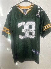 Tramon Williams Reebok On Field Rare Super Bowl XLV Stitched Jersey Size 52.