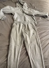 Polo Ralph Lauren Men's Full Zip Hoodie And Pants Set Size S. Grey. 