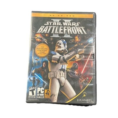 Star Wars Battlefront 2 - PC Game, CD ROM 5 Discs Lucasarts no manual
