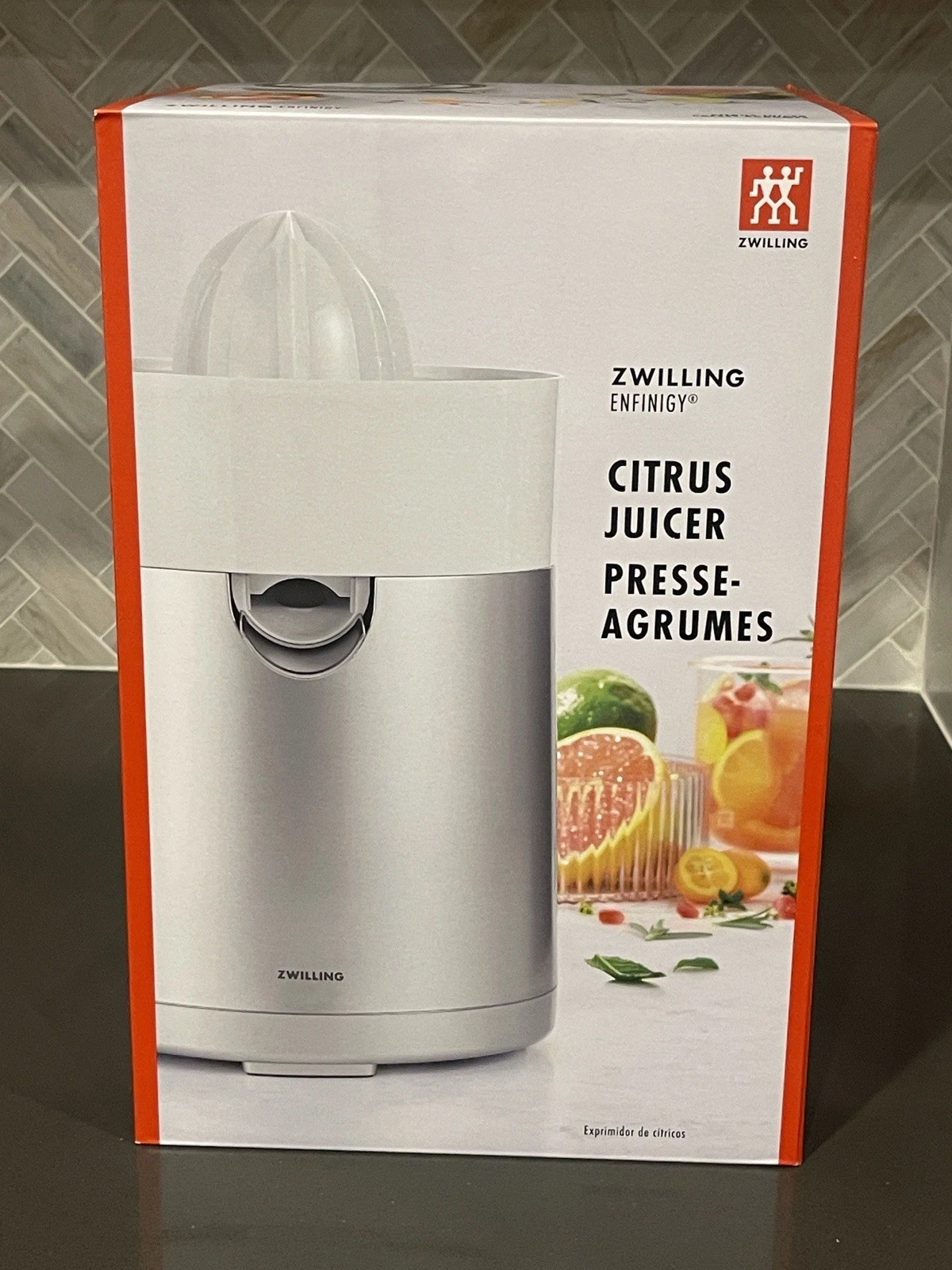 ZWILLING J.A. Henckels White and Silver Citrus Juicer