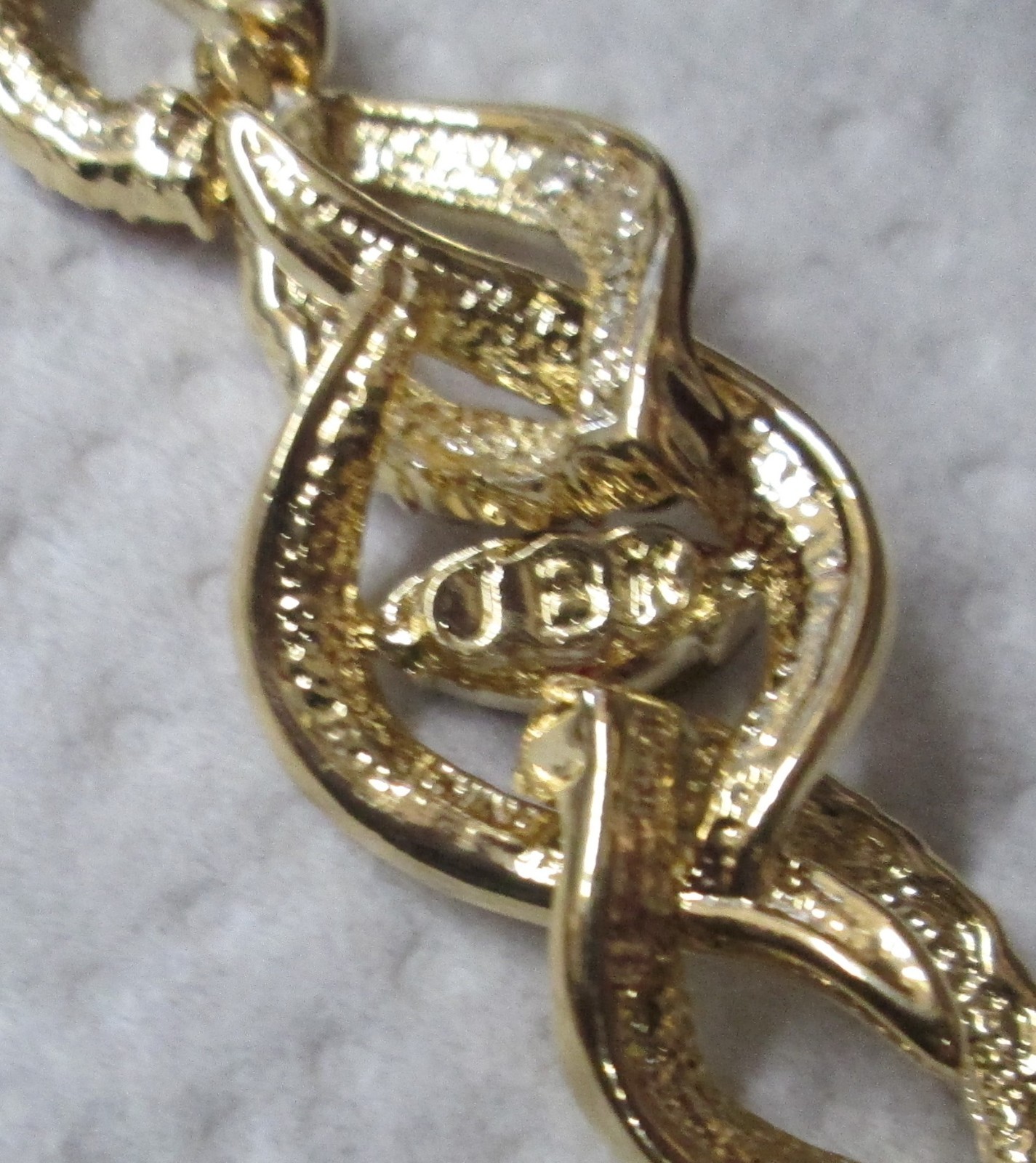 Signed JBK Jackie Kennedy Ruby Swirl  Bracelet  &… - image 3