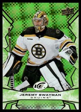2022-23 Upper Deck Ice Green Jeremy Swayman Boston Bruins #21