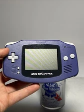Nintendo Gameboy Advance GBA  Indigo Purple Tested READ MORE
