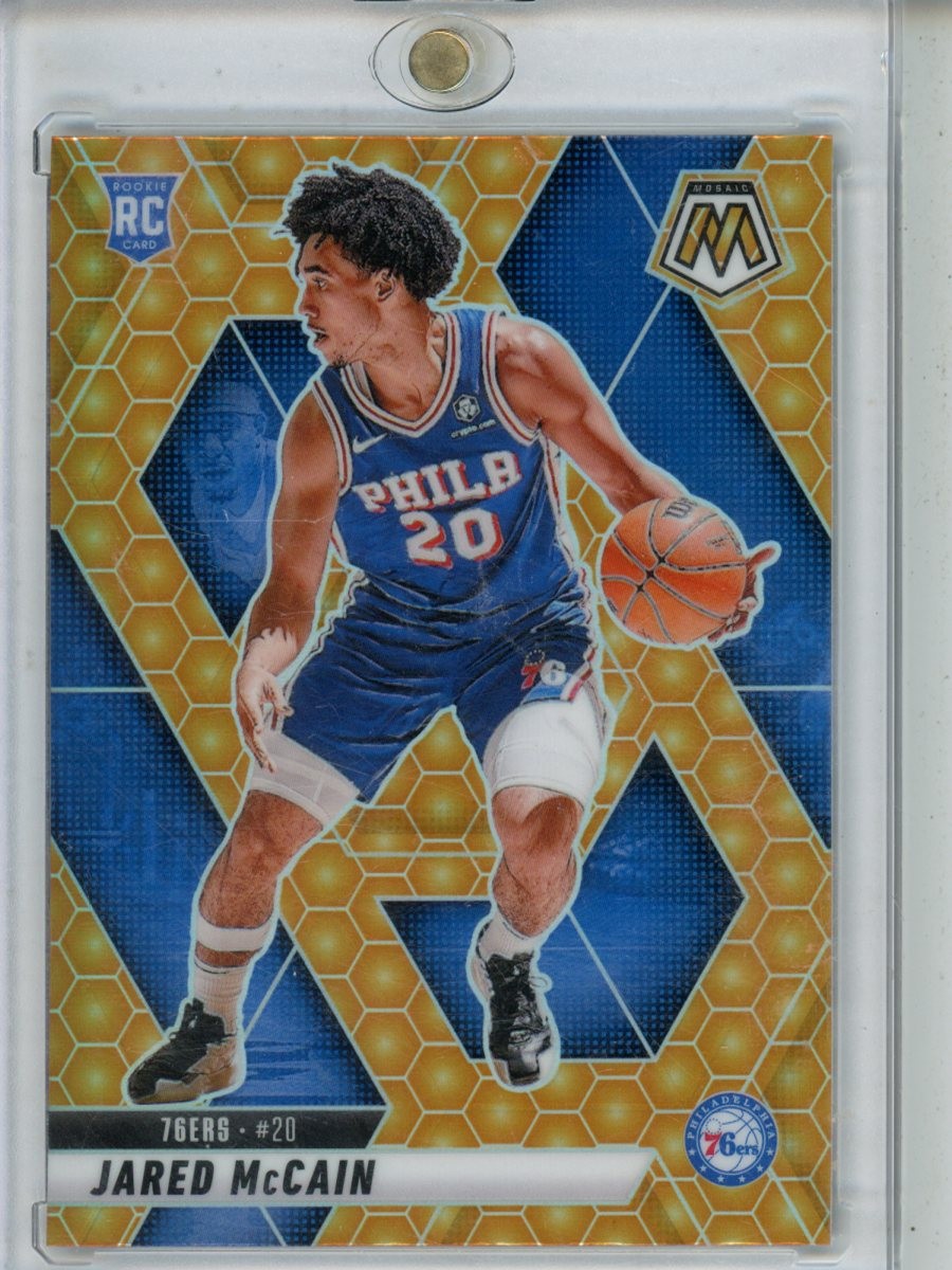 2024 Panini Mosaic Jared McCain Honeycomb #228 Rookie