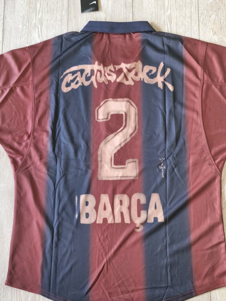 ウェア CJ X NIKE X FC BARCELONA RETRO 2000/01XL CJ X NIKE X FC BARCELONA RETRO 2000/01 HOME SKELETON JERSEY