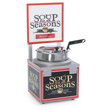 Nemco 6510AS7 7 qt Single Well Soup Merchandiser