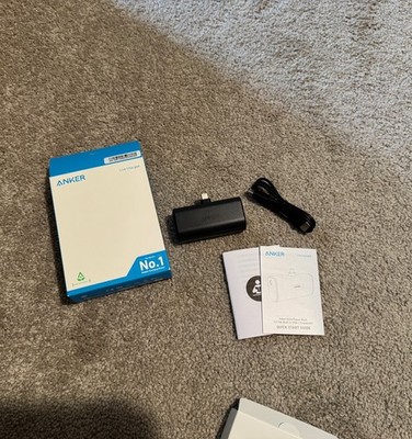 Anker A1653 Nano 5000mAh Lightweight USB-C Charger Power Bank Battery Open Box