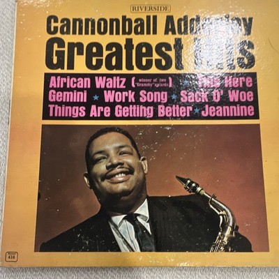 Cannonball Adderley - Greatest Hits Riverside RLP 416 Vinyl Jazz Hi-Fi LP