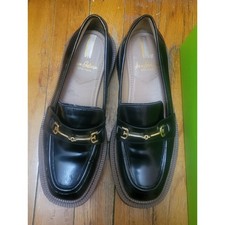 Sam Edelman Laurs Chunky Platform Black Loafe...