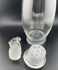 VTG 3 Piece Heisey Cobel Clear Glass Rooster 14” Cocktail Shaker/Decanter 1940’s — photo 3
