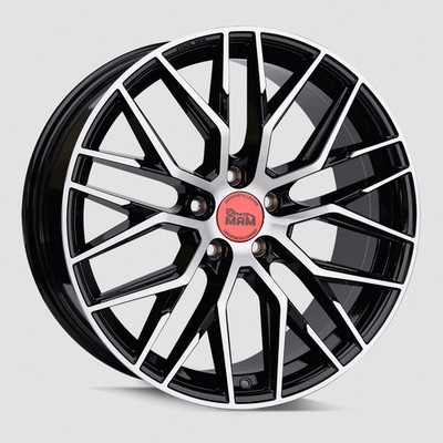 4x 17 Zoll MAM RS4 Felgen für Ford Puma J2K S-Max I WA6 Tourneo Connect PH2 PJ2