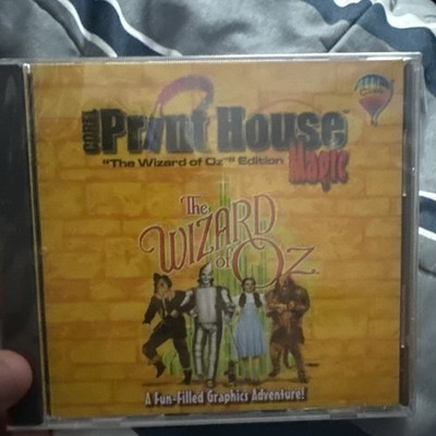 Corel Print House Magic Wizard of Oz Edition Computer Graphics 2 CD Set 