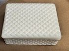 Vintage Westmoreland Milk Glass Lidded Box Rectangle Hobnail White Trinket Box