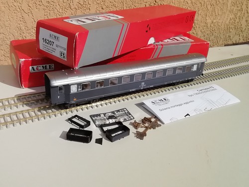 ACME 16207 CARROZZA TIPO 46 FS Cz33000 2da CL GRIGIO ARDESIA,AGGIUNTIVI DA MONTA | Zustand: Usato