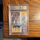2019-20 Donruss Optic Winner Stays Magic Johnson Autograph #1 Beckett Grade 10