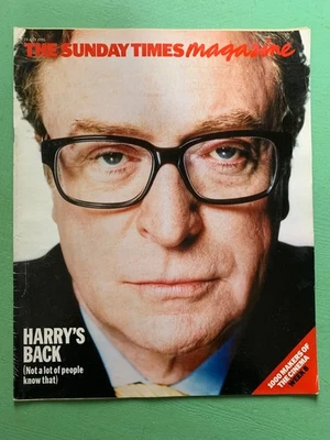 SUNDAY TIMES magazine 23-July-1995 MICHAEL CAINE Tate Modern Geisha Kaori Takag - Image 1 of 2
