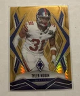 2025 Panini Phoenix Football Gold Tyler Nubin #63