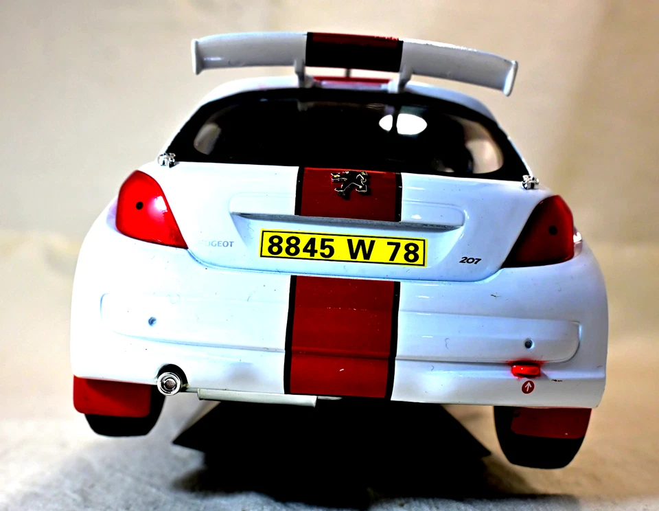 Automodellismo Citroen 207 Racing 1/18 Metal Solido Collection - Immagine 4 di 4